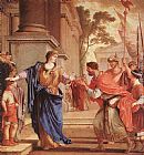 Laurent De La Hire Canvas Paintings - Cornelia Refusses the Crown of the Ptolomai